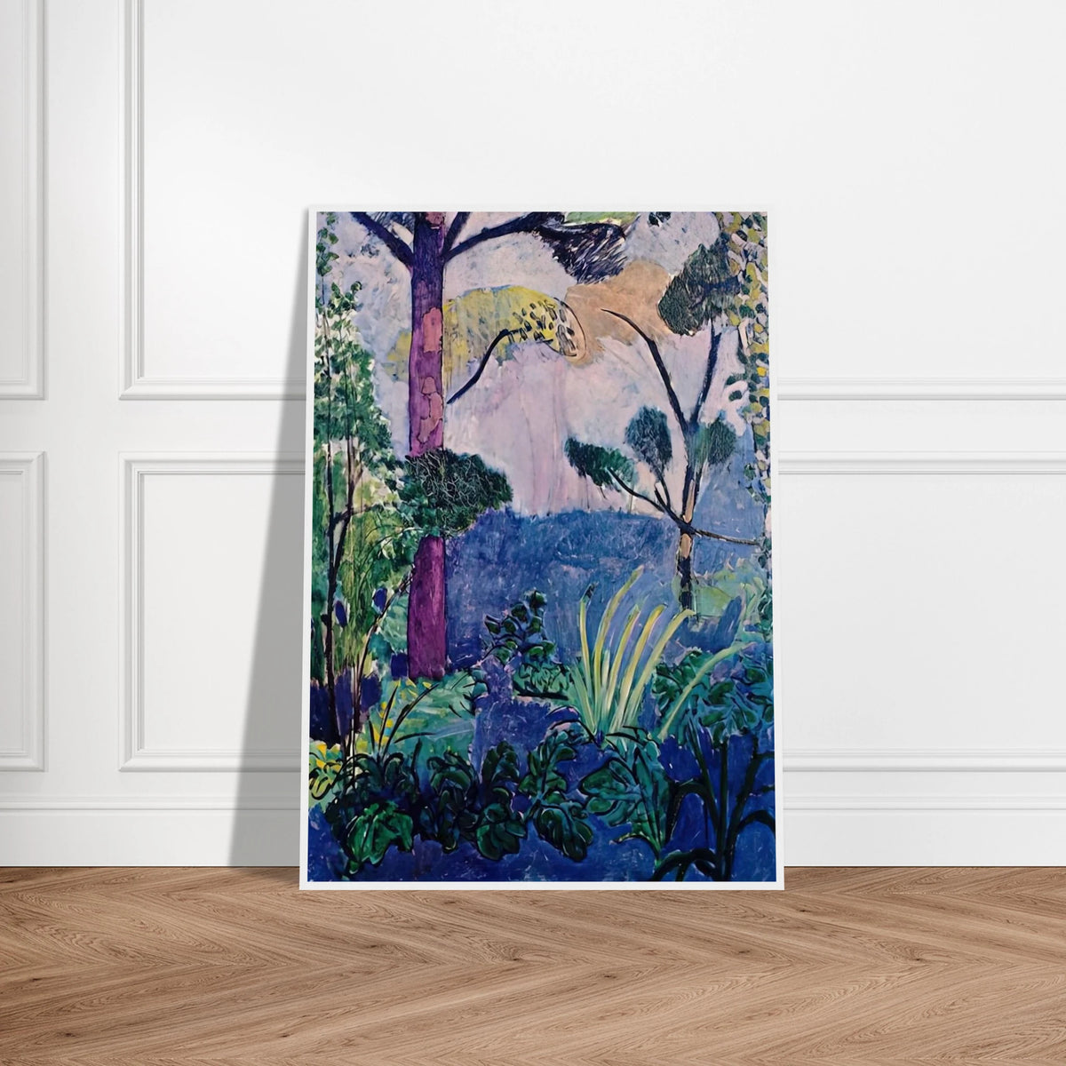 MOROCCAN LANDSCAPE Framed Poster | Henri Matisse Framed Prints Wall Art | Henri Matisse Print