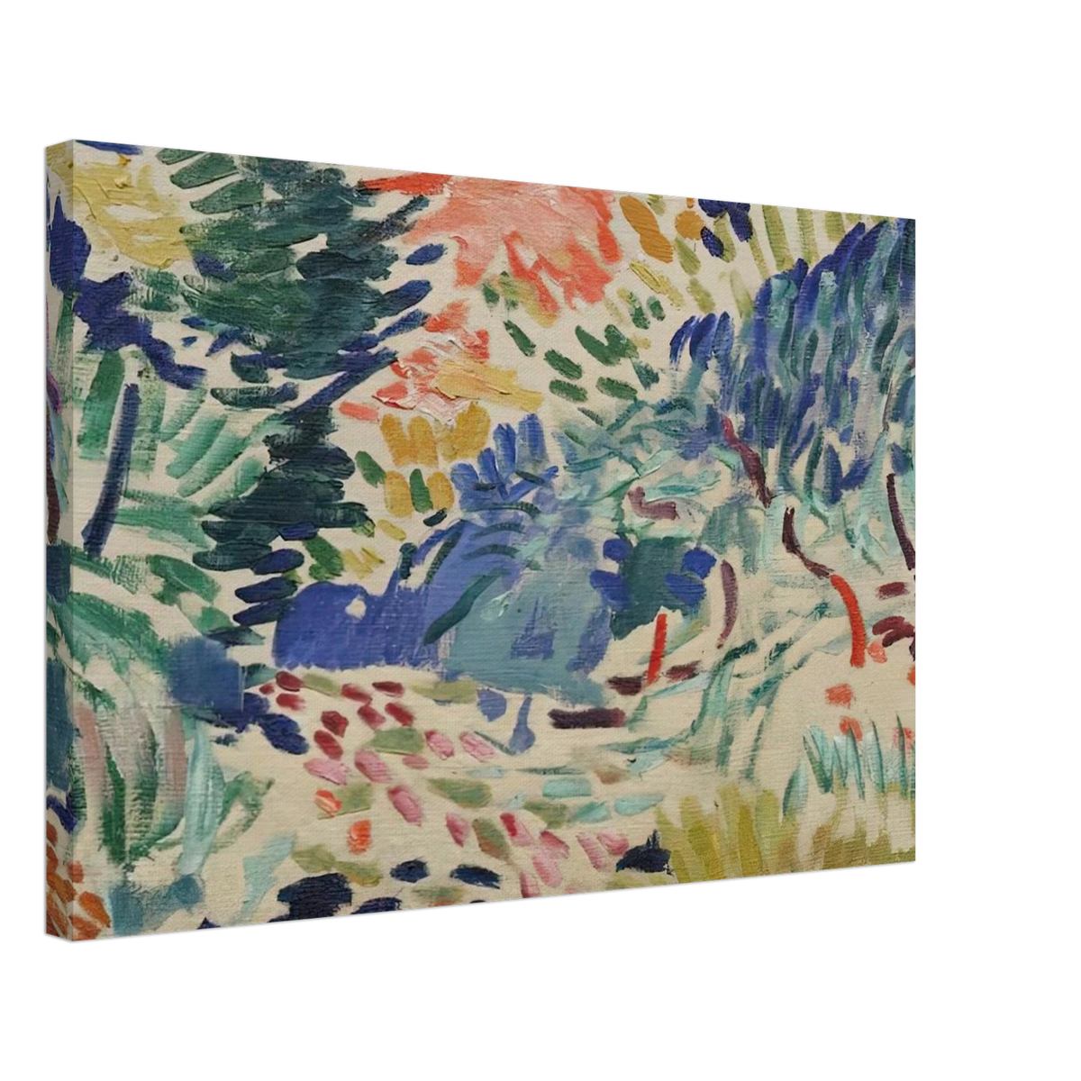 LANDSCAPE AT COLLIOURE 1905 Canvas | Henri Matisse Canvas | Henri Matisse Print