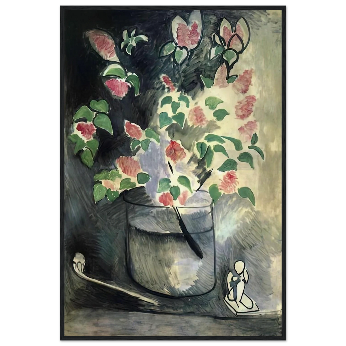 BRANCH OF LILLACS 1914 Framed Poster | Henri Matisse Framed Prints Wall Art | Henri Matisse Print