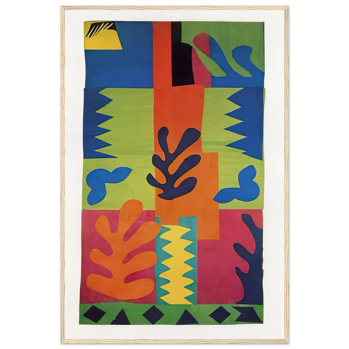 NOT IDENTIFIED 4 Framed Poster | Henri Matisse Framed Prints Wall Art | Henri Matisse Print