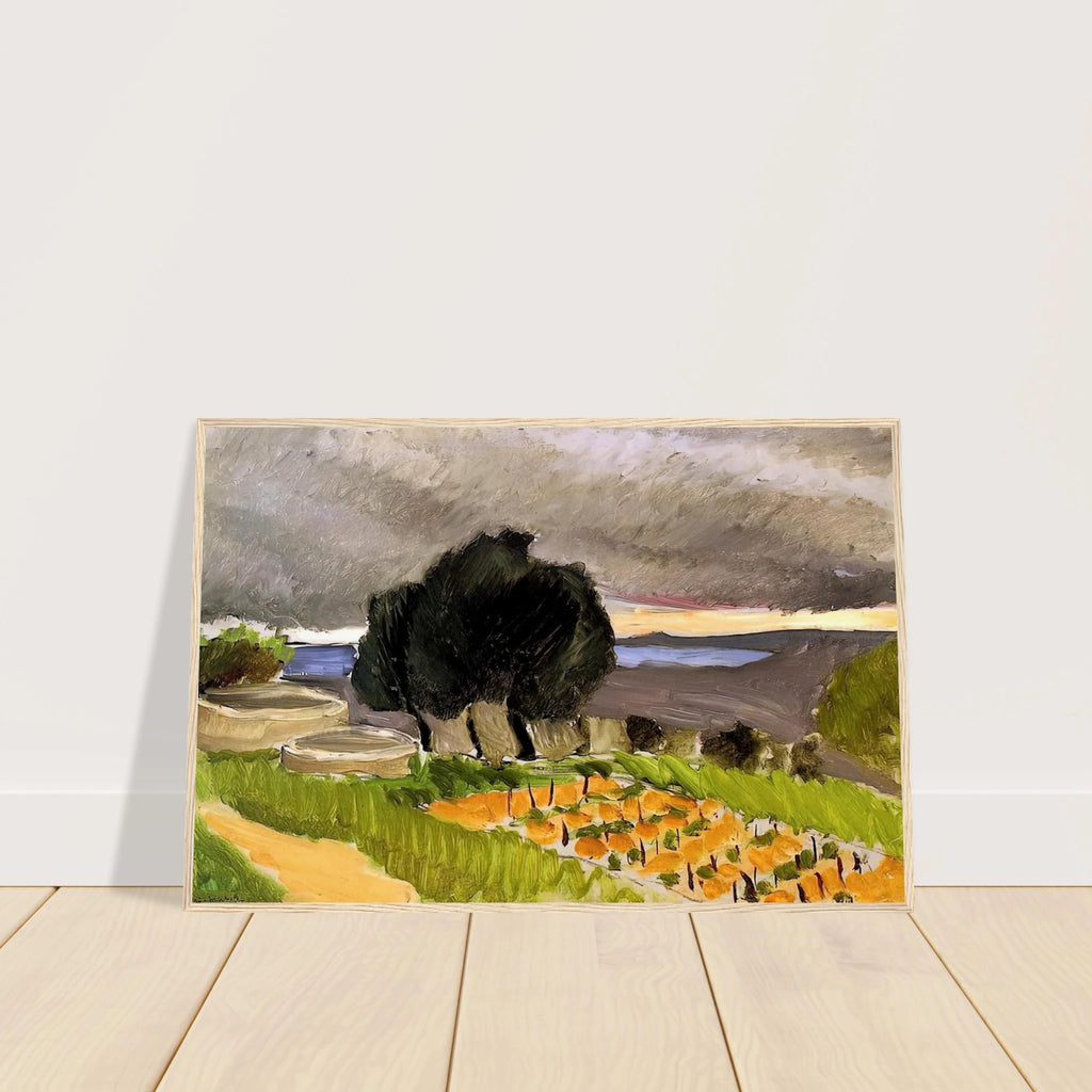 LANDSCAPE OF THE MIDI BEFORE THE STORM 1921 Framed Poster | Henri Matisse Framed Prints Wall Art | Henri Matisse Print