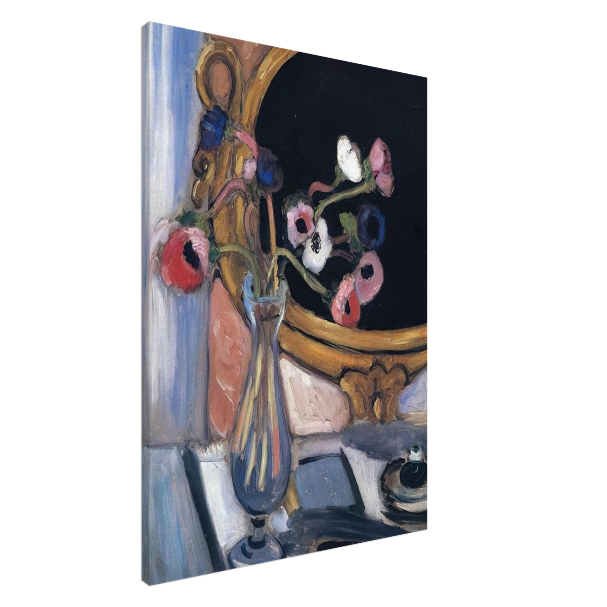 ANEMONE AND MIRROR 1920 Canvas | Henri Matisse Canvas | Henri Matisse Print