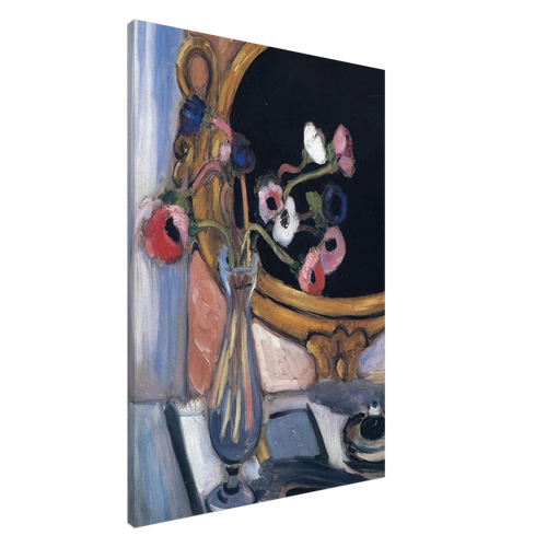ANEMONE AND MIRROR 1920 Canvas | Henri Matisse Canvas | Henri Matisse Print