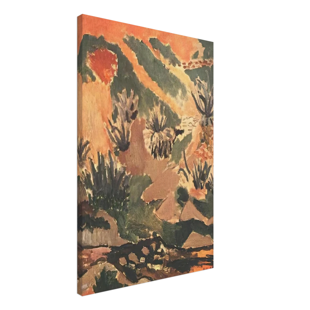LANDSCAPE WITH BROOK BROOK WITH ALOES 1907 Canvas | Henri Matisse Canvas | Henri Matisse Print