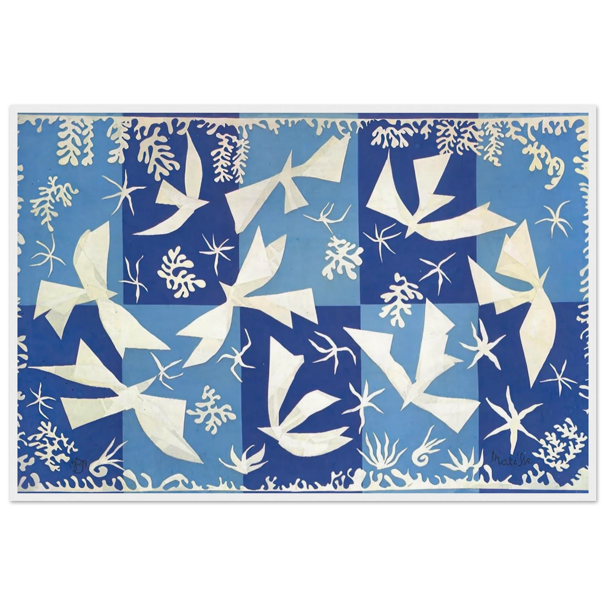 POLYNESIA THE SKY 1946 Framed Poster | Henri Matisse Framed Prints Wall Art | Henri Matisse Print