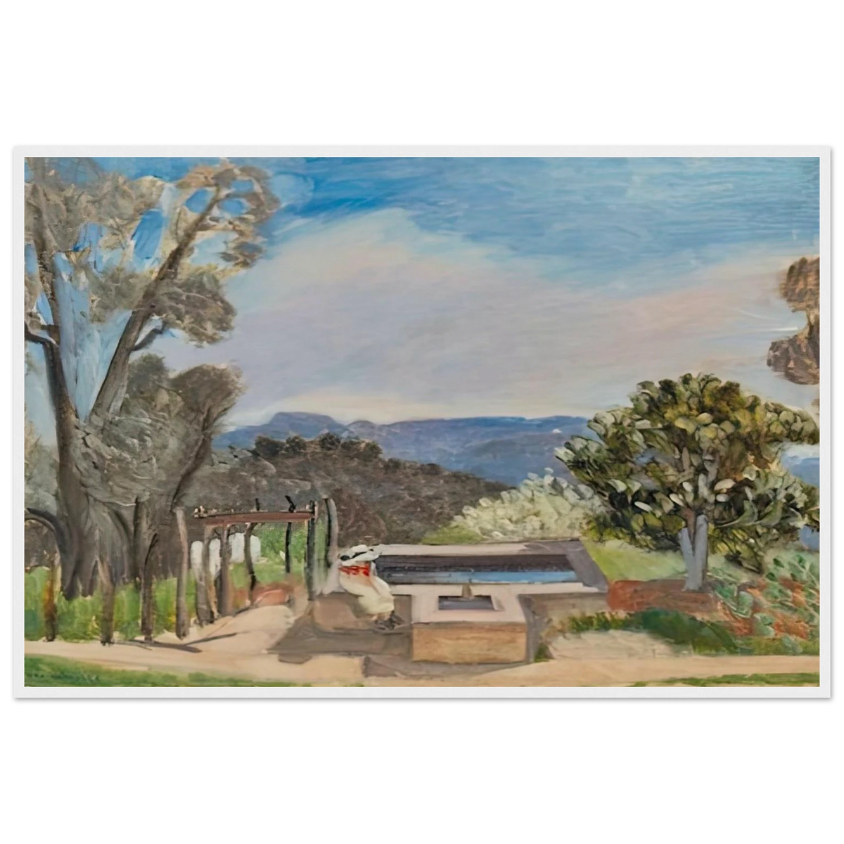 LE VIVIER PAYSAGE DE PROVENCE 1923 Framed Poster | Henri Matisse Framed Prints Wall Art | Henri Matisse Print