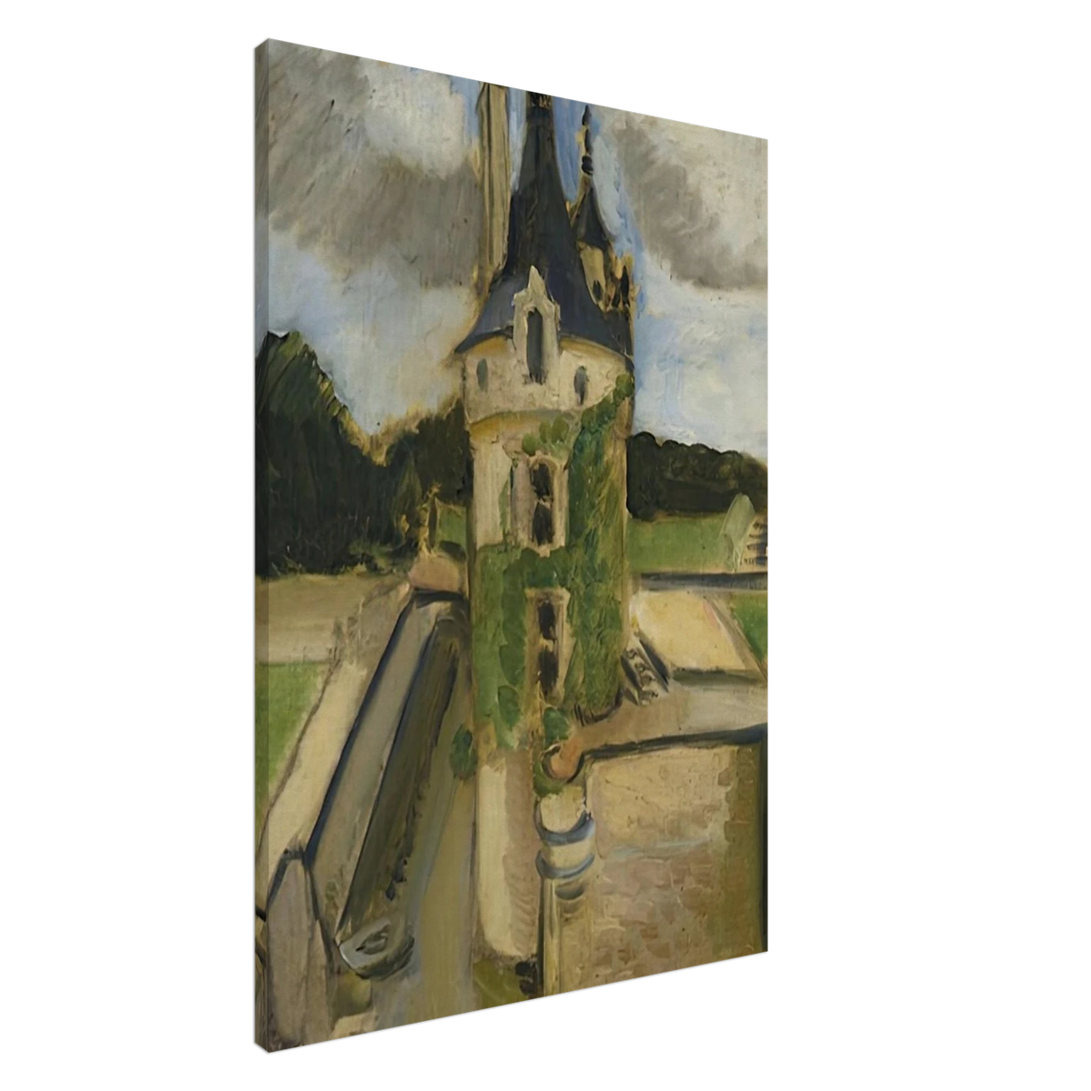 LLA TOUR DE CHENONCEAUX 1917 Canvas | Henri Matisse Canvas | Henri Matisse Print
