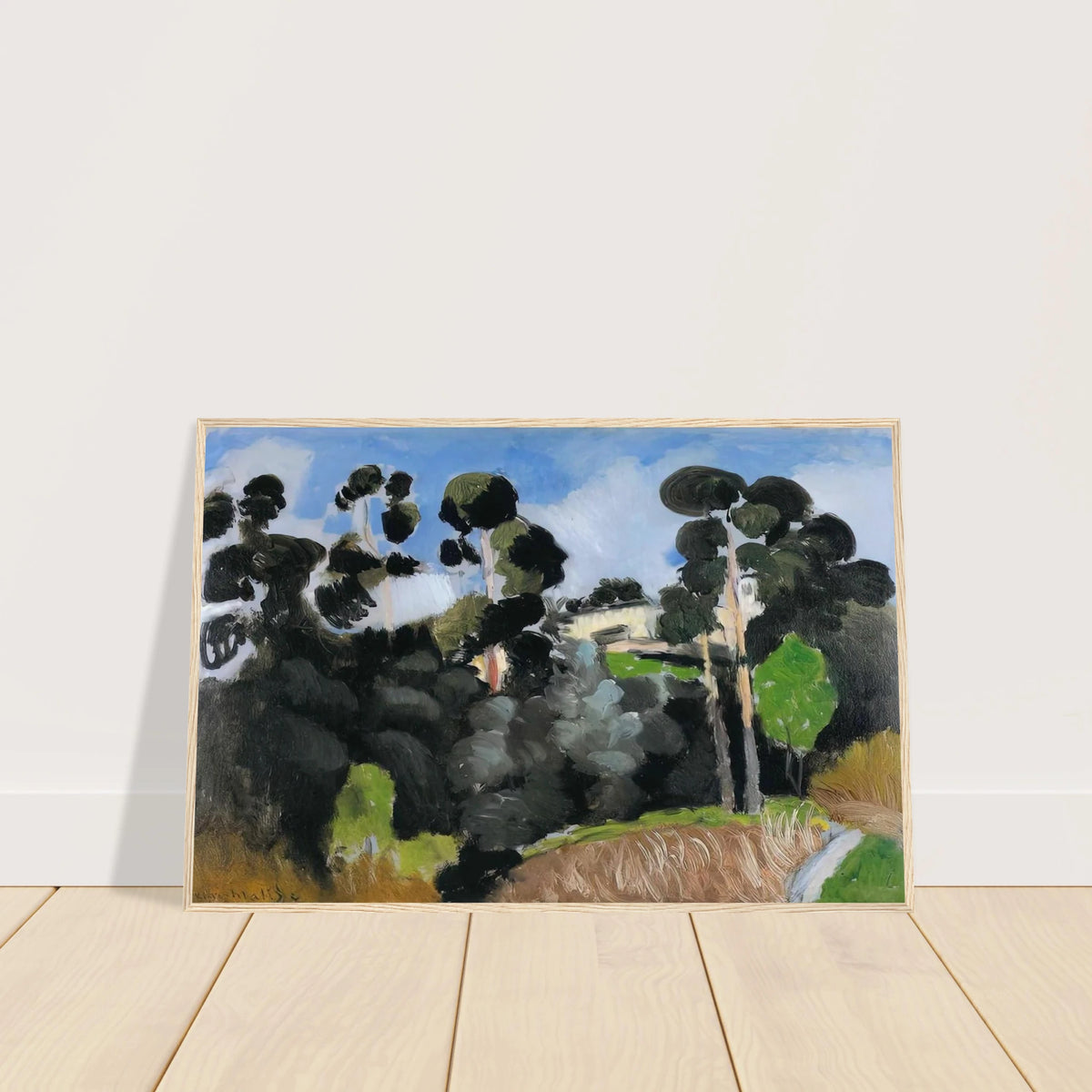 LANDSCAPE 1 Framed Poster | Henri Matisse Framed Prints Wall Art | Henri Matisse Print
