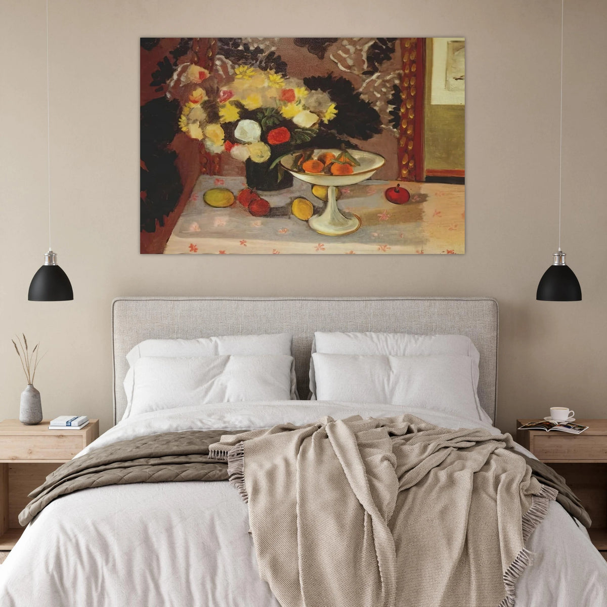 STILL LIFE BOUQUET AND COMPOTIER 1925 Poster | Henri Matisse Poster | Henri Matisse Print