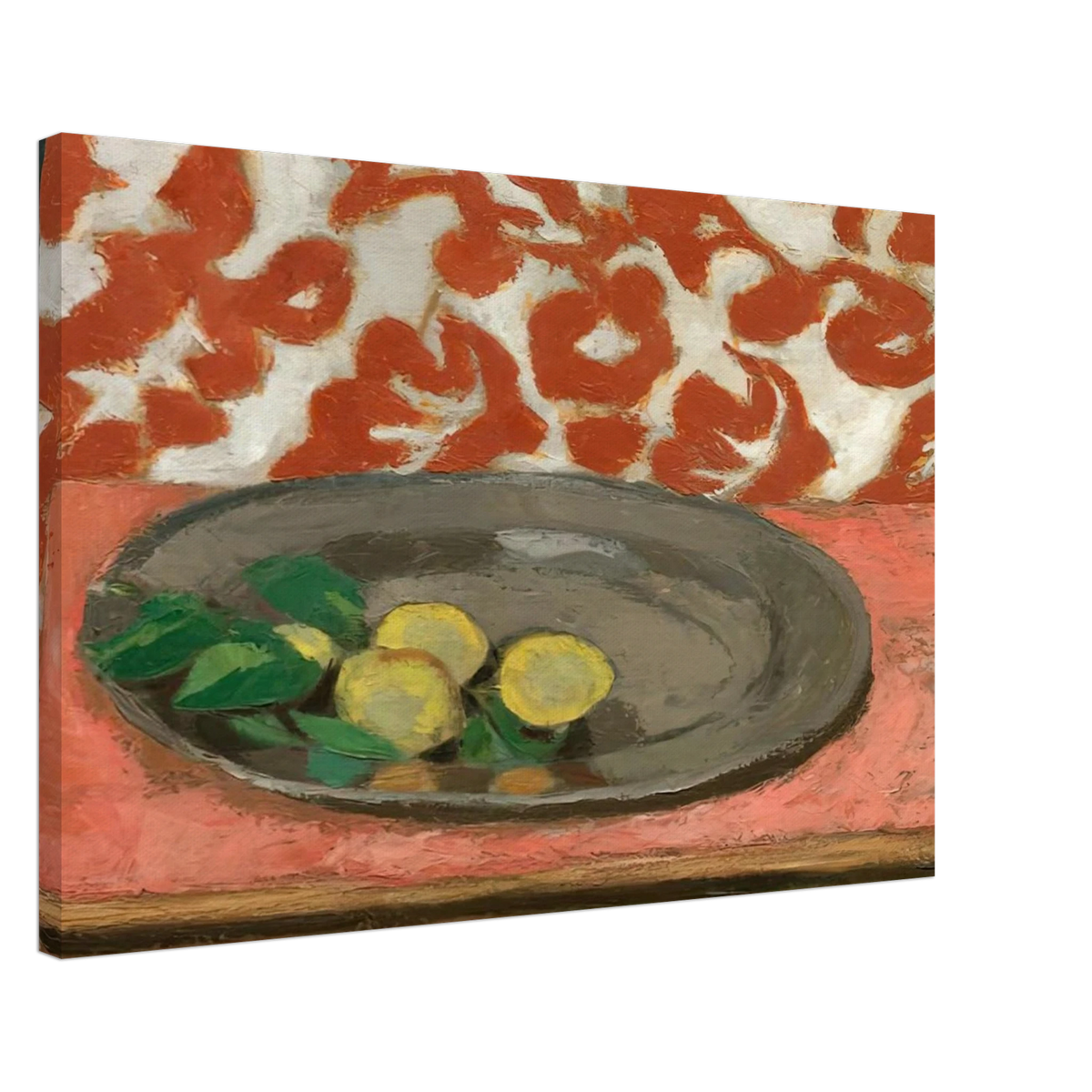 LEMONS ON A PEWTER PLATE 1929 Canvas | Henri Matisse Canvas | Henri Matisse Print