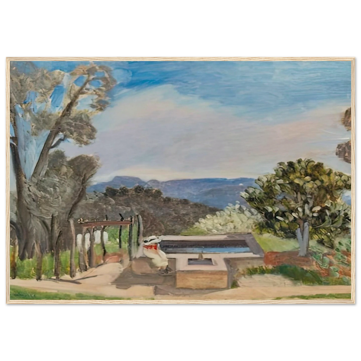 LE VIVIER PAYSAGE DE PROVENCE 1923 Framed Poster | Henri Matisse Framed Prints Wall Art | Henri Matisse Print