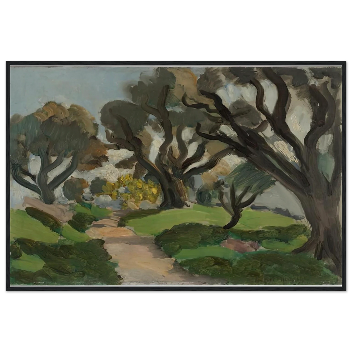 LANDSCAPE 1918 Framed Poster | Henri Matisse Framed Prints Wall Art | Henri Matisse Print