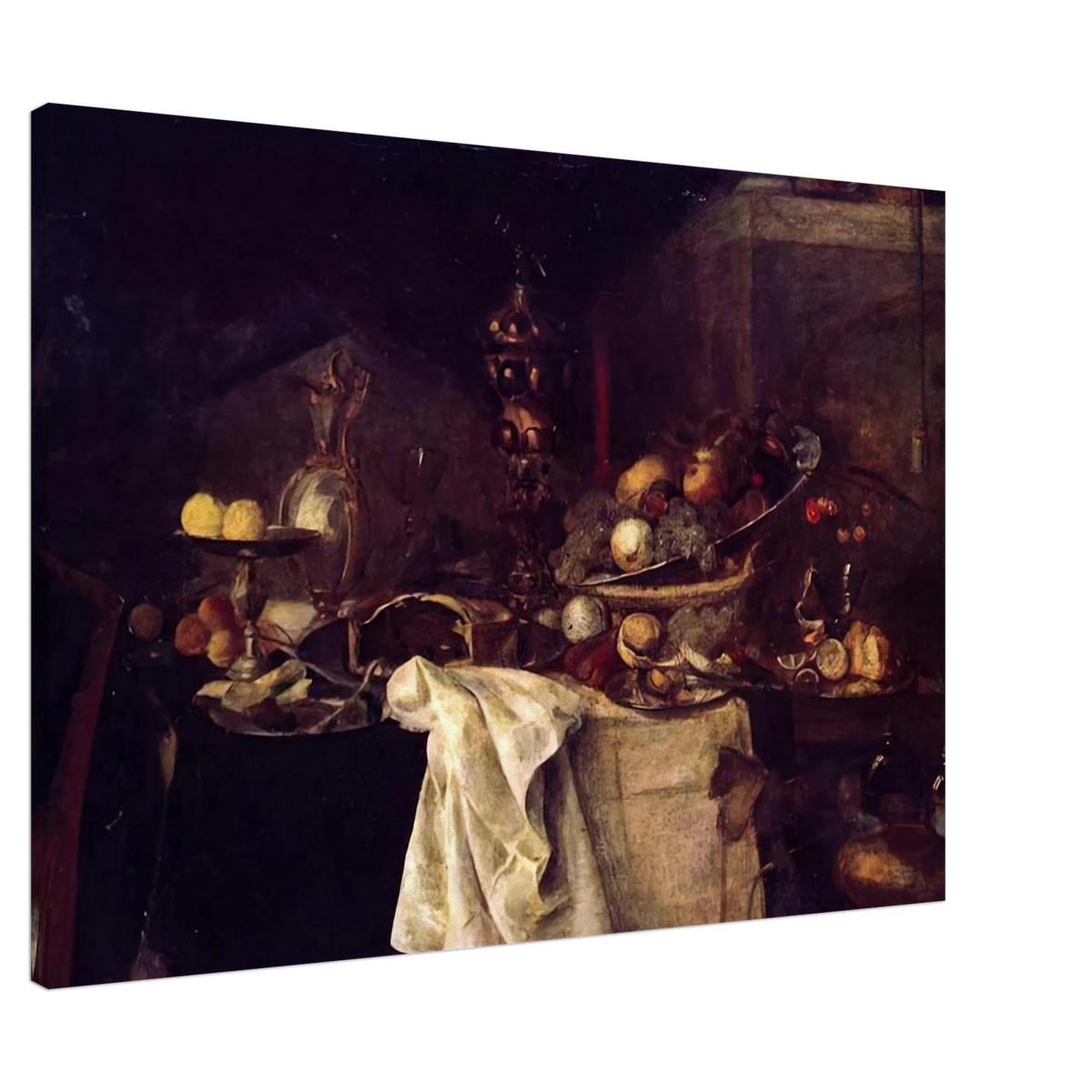 LA DESERTE AFTER JAN DAVIDSZ DE HEEM 1893 Canvas | Henri Matisse Canvas | Henri Matisse Print
