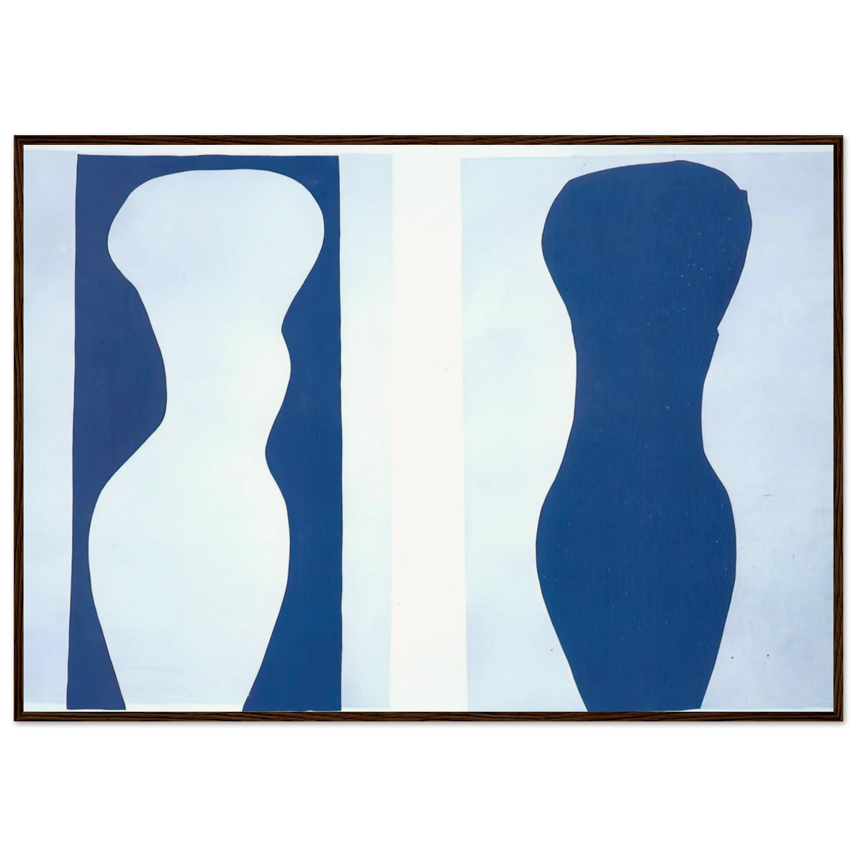 WHITE TORSO AND BLUE TORSO 1944 Framed Poster | Henri Matisse Framed Prints Wall Art | Henri Matisse Print