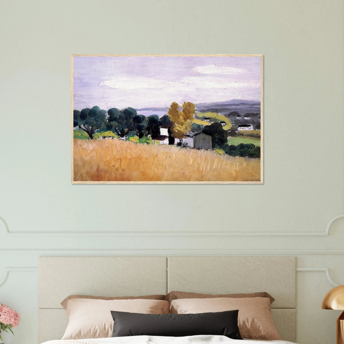 AUTUMN IN CAGNES 1918 Framed Poster | Henri Matisse Framed Prints Wall Art | Henri Matisse Print