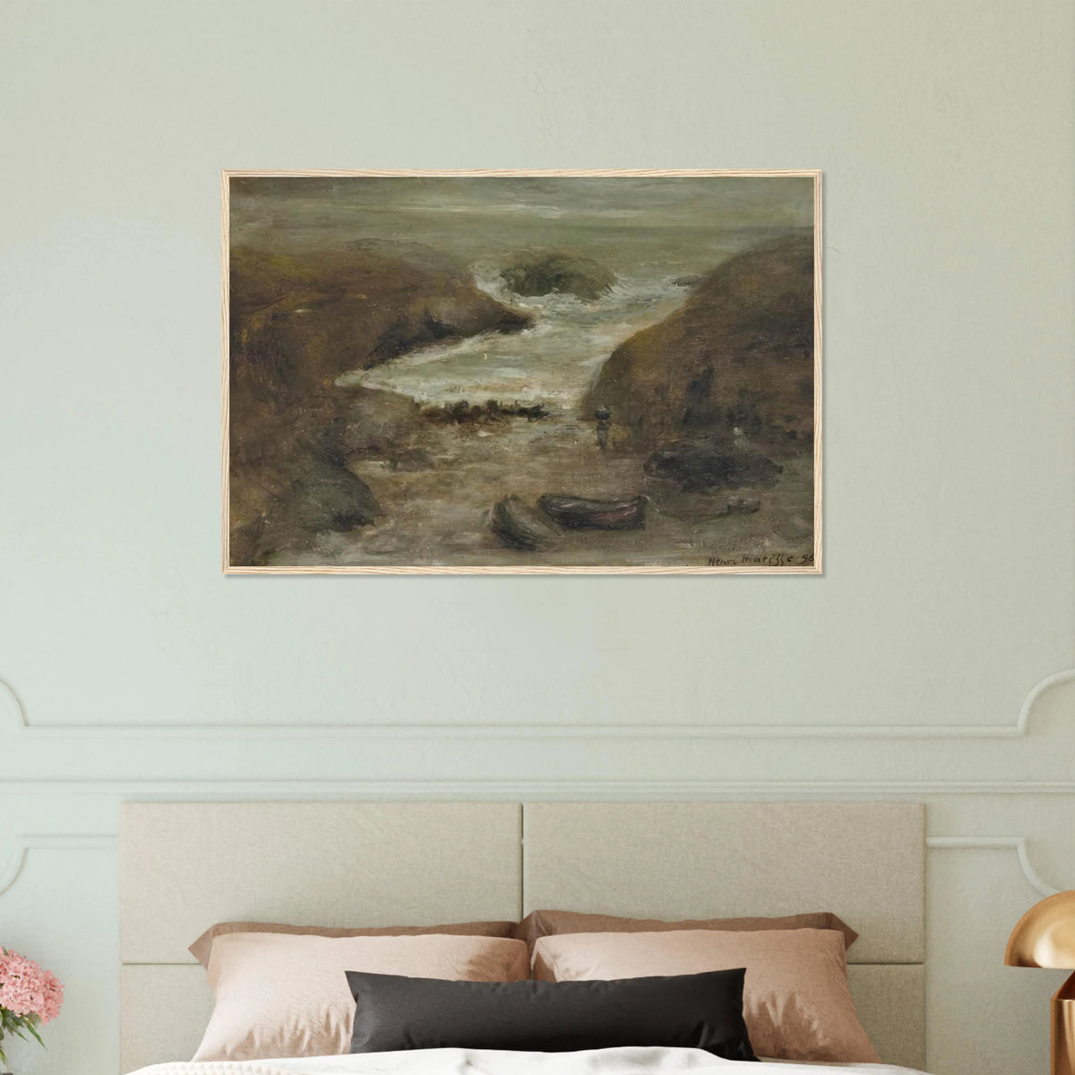 BELLE ILE 1896 1 Framed Poster | Henri Matisse Framed Prints Wall Art | Henri Matisse Print