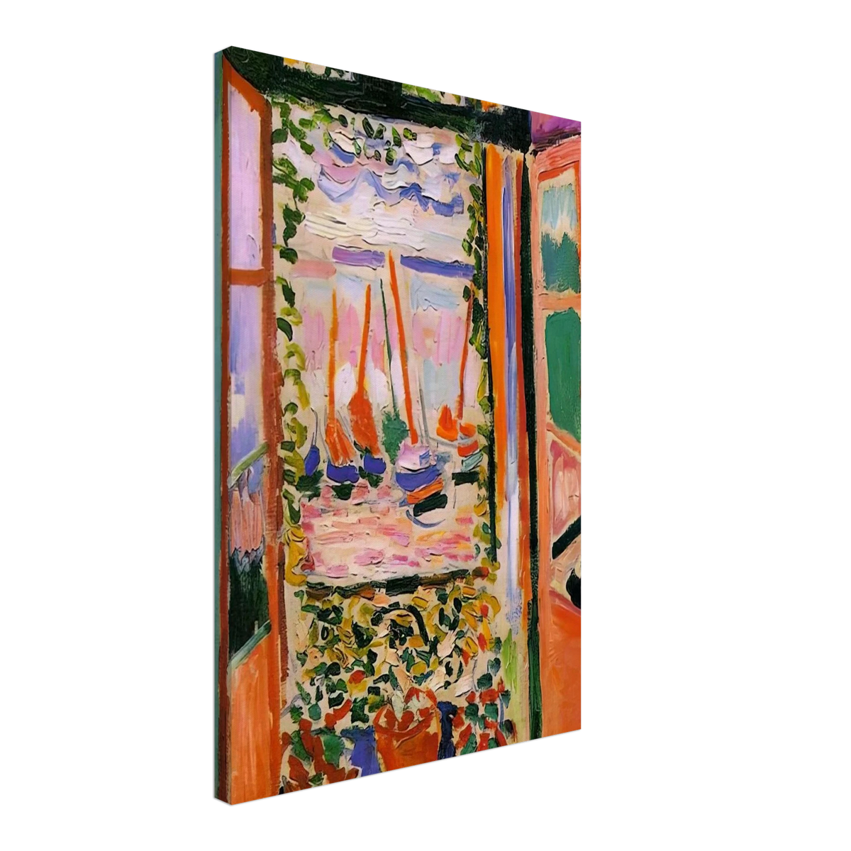 OPEN WINDOW COLLIOURE 1905 Canvas | Henri Matisse Canvas | Henri Matisse Print