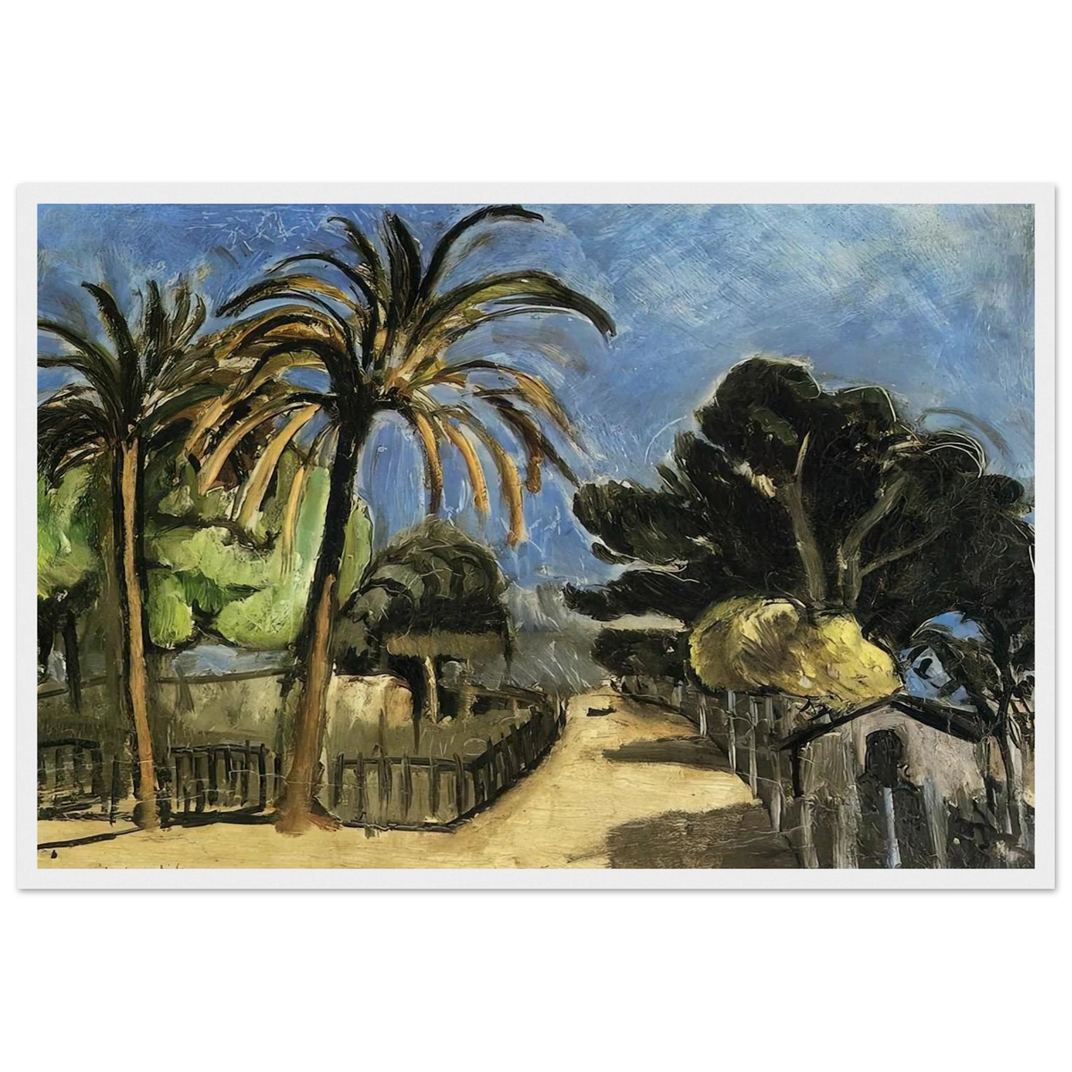 LANDSCAPE 1917 Framed Poster | Henri Matisse Framed Prints Wall Art | Henri Matisse Print