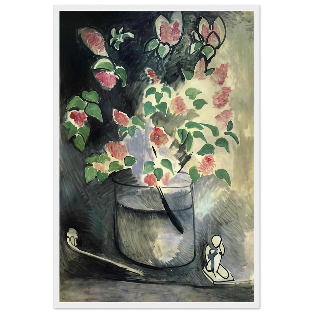 BRANCH OF LILLACS 1914 Framed Poster | Henri Matisse Framed Prints Wall Art | Henri Matisse Print