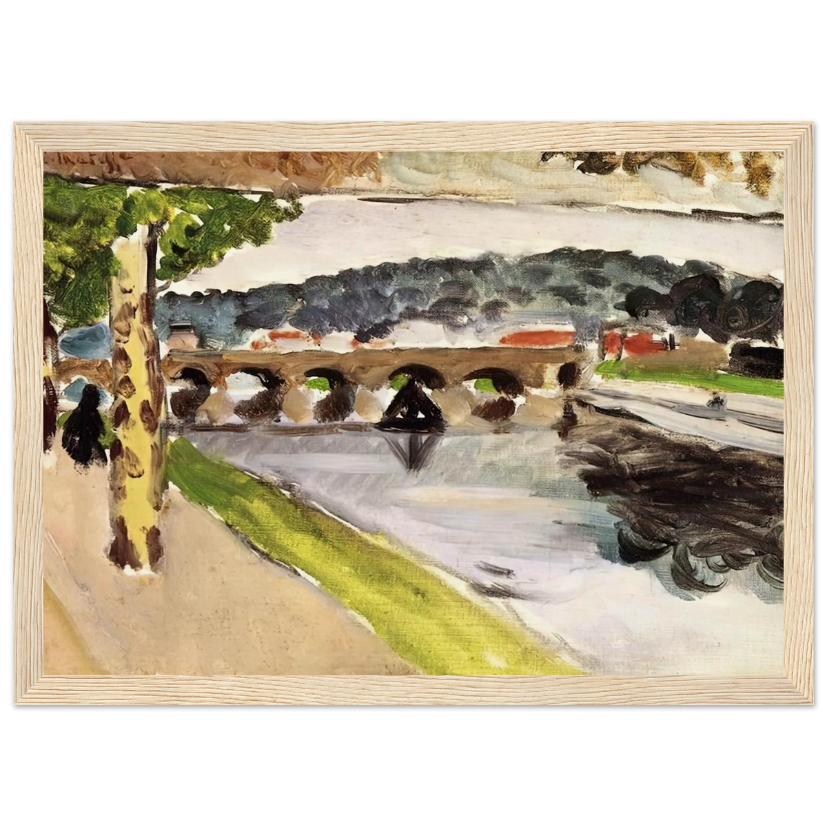 PARADE PLATANES 1917 Framed Poster | Henri Matisse Framed Prints Wall Art | Henri Matisse Print