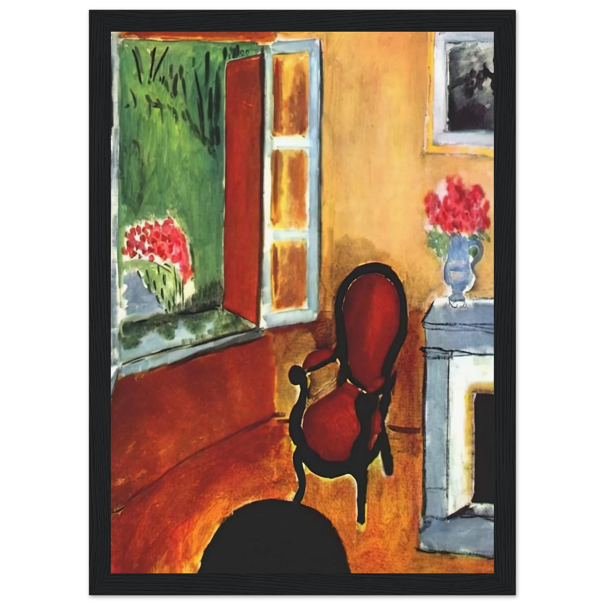 INTERIOR 1940 Framed Poster | Henri Matisse Framed Prints Wall Art | Henri Matisse Print