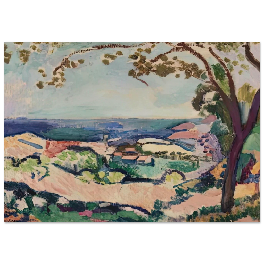 COLLIOURE LANDSCAPE 1906 Poster | Henri Matisse Poster | Henri Matisse Print