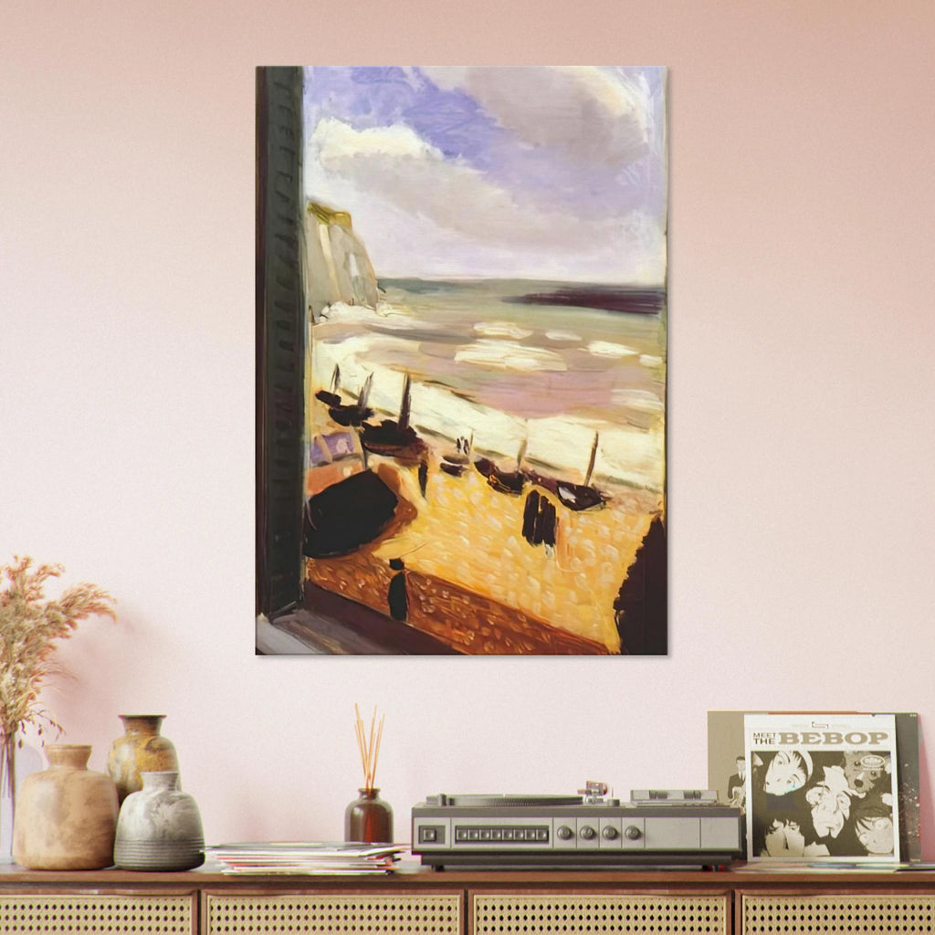 OPEN WINDOW AT ETRETAT 1921 Canvas | Henri Matisse Canvas | Henri Matisse Print