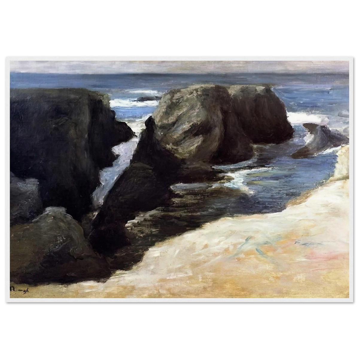 BELLE ILE 1896 0 Framed Poster | Henri Matisse Framed Prints Wall Art | Henri Matisse Print