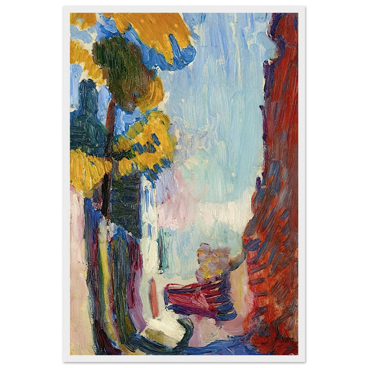 ARCUEIL 1899 Framed Poster | Henri Matisse Framed Prints Wall Art | Henri Matisse Print