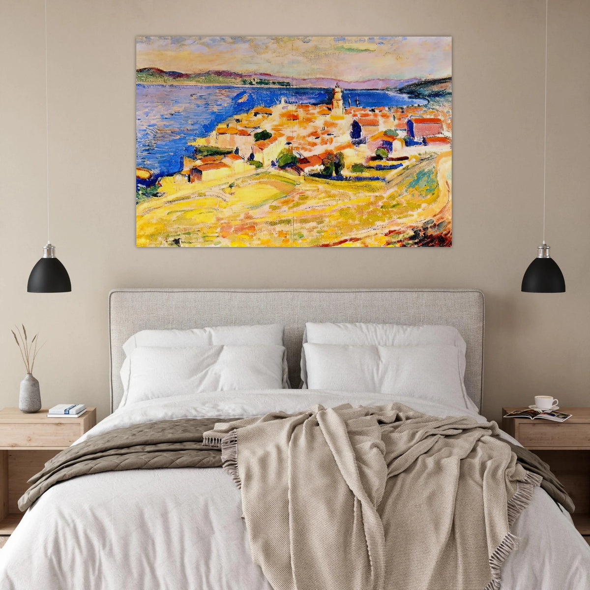 VIEW OF SAINT TROPEZ 1904 Poster | Henri Matisse Poster | Henri Matisse Print