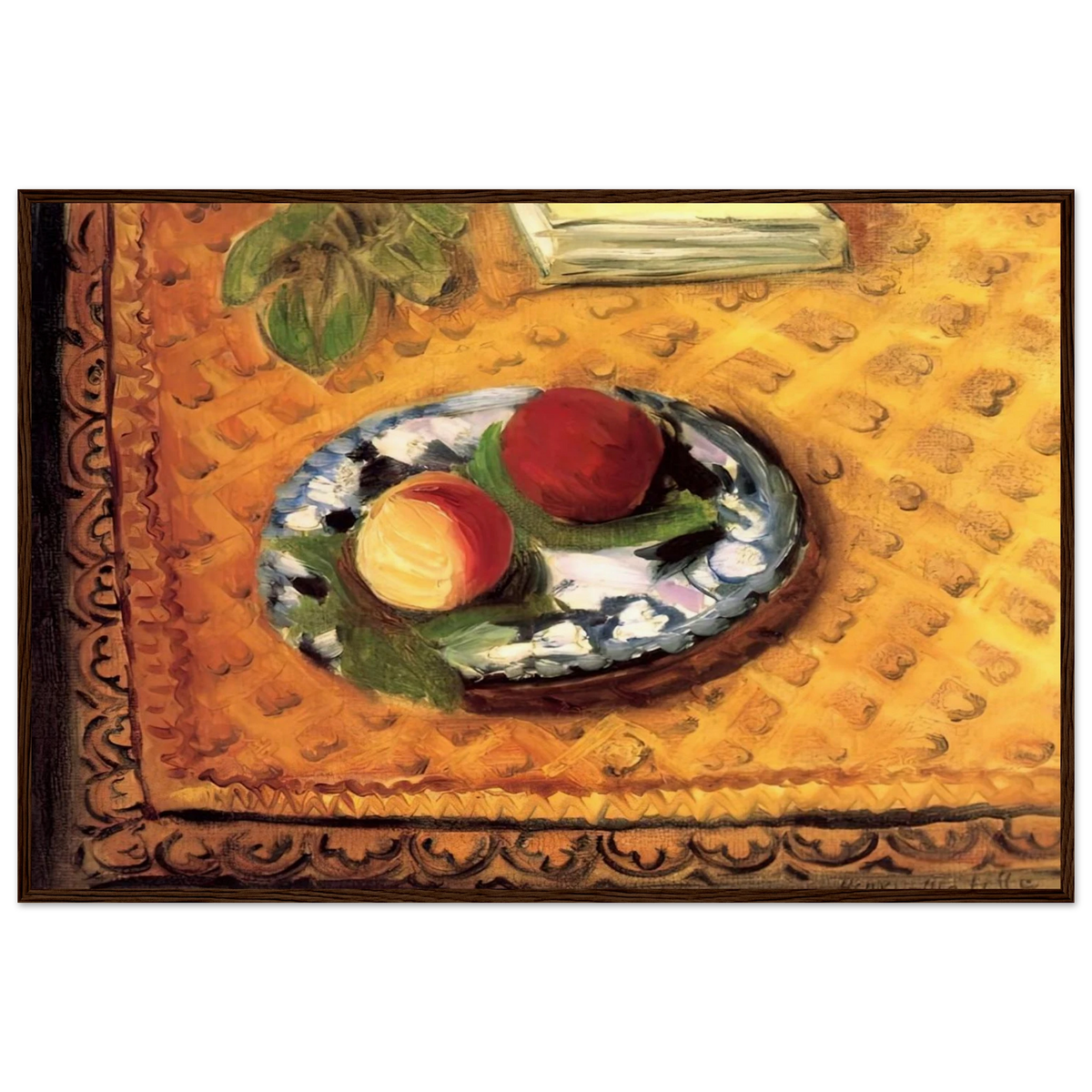 TWO PEACHES 1920 Framed Poster | Henri Matisse Framed Prints Wall Art | Henri Matisse Print