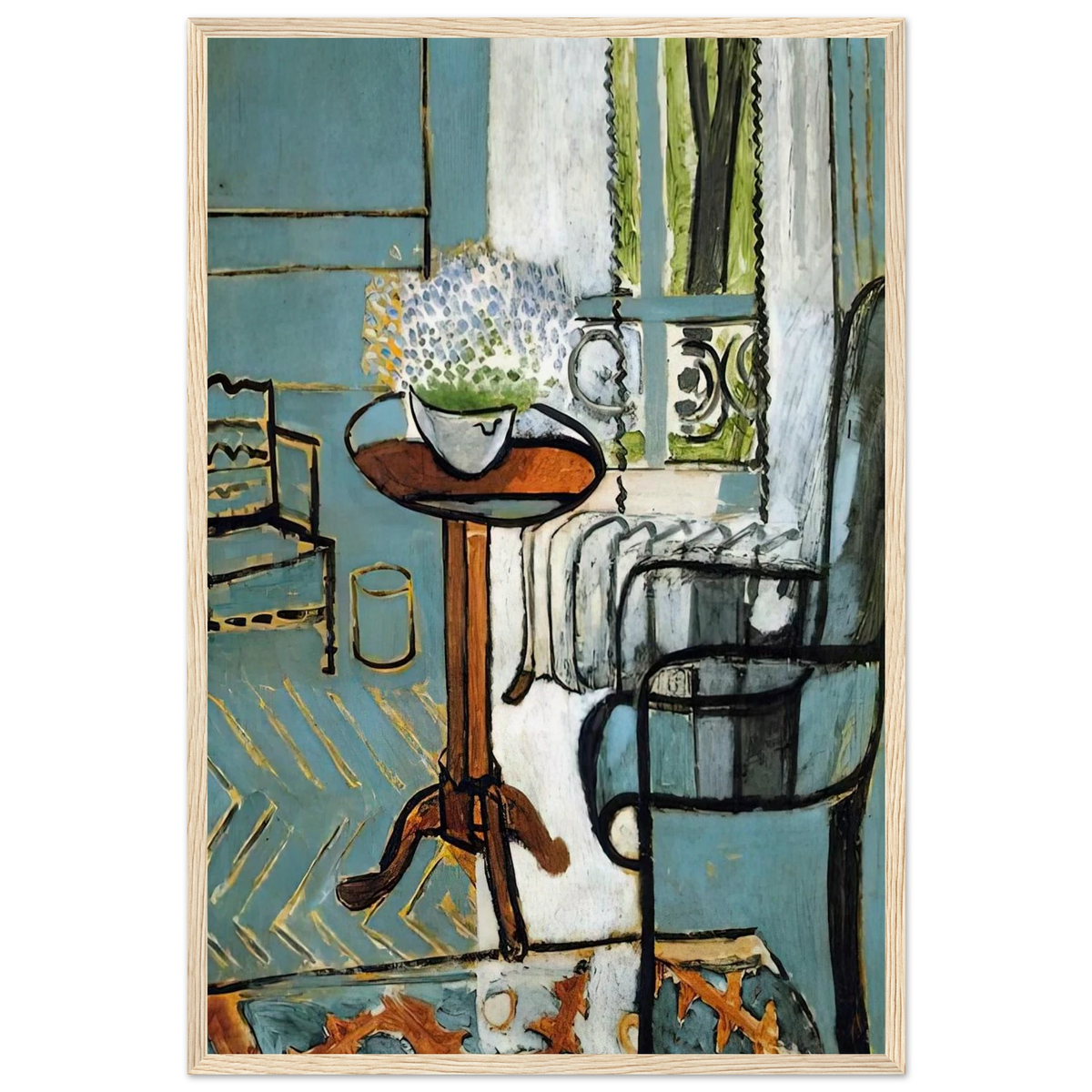 THE WINDOW 1916 Framed Poster | Henri Matisse Framed Prints Wall Art | Henri Matisse Print