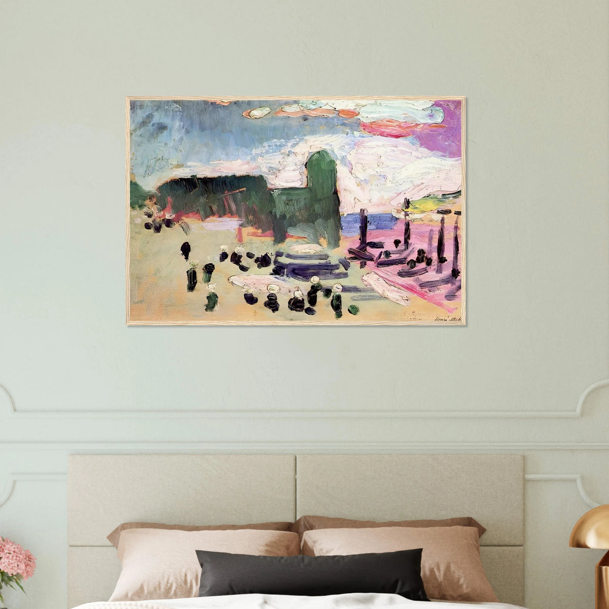 COLLIOURE 1905 Framed Poster | Henri Matisse Framed Prints Wall Art | Henri Matisse Print