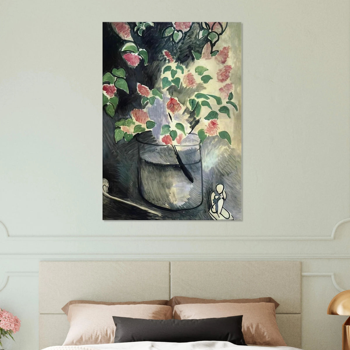 BRANCH OF LILLACS 1914 Canvas | Henri Matisse Canvas | Henri Matisse Print