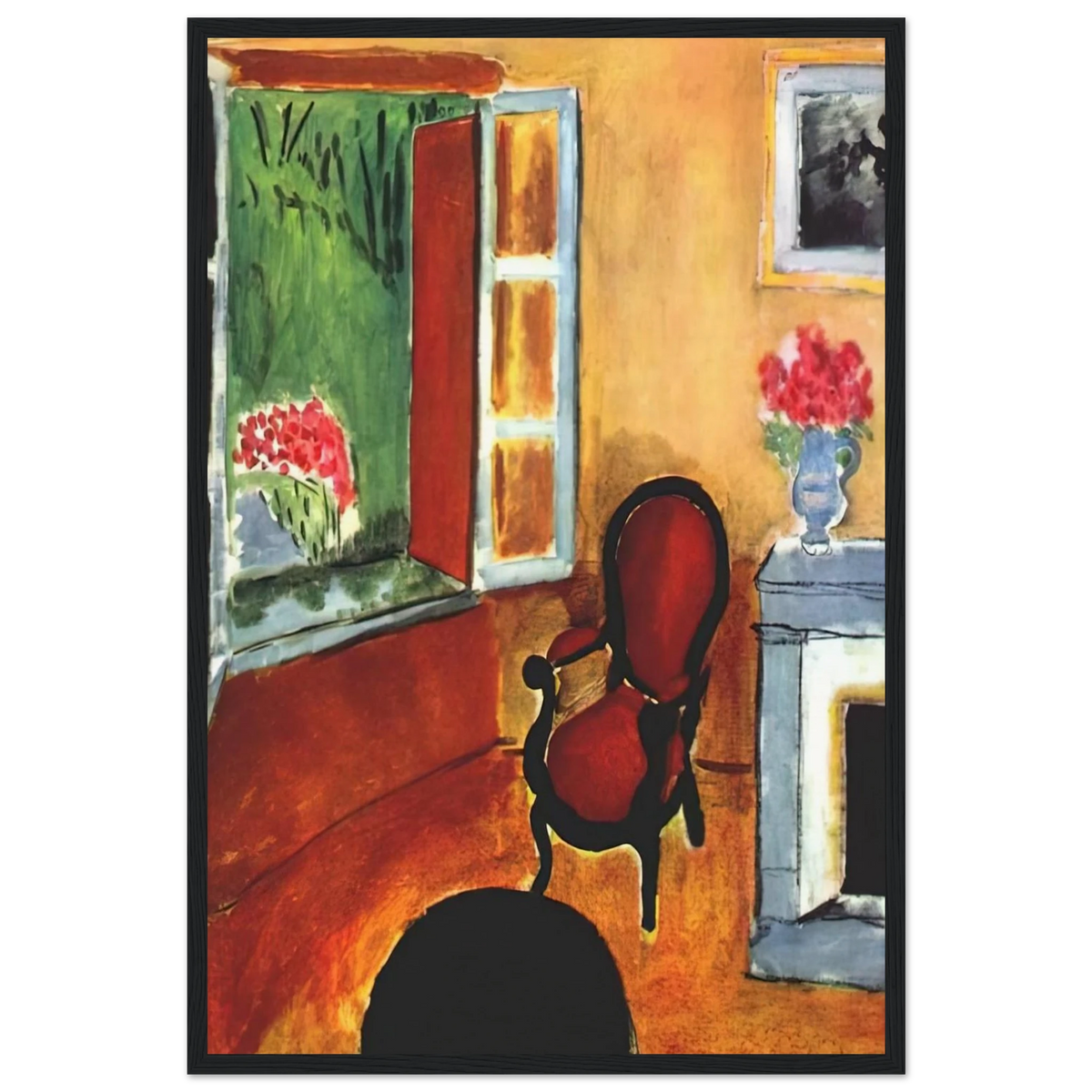 INTERIOR 1940 Framed Poster | Henri Matisse Framed Prints Wall Art | Henri Matisse Print