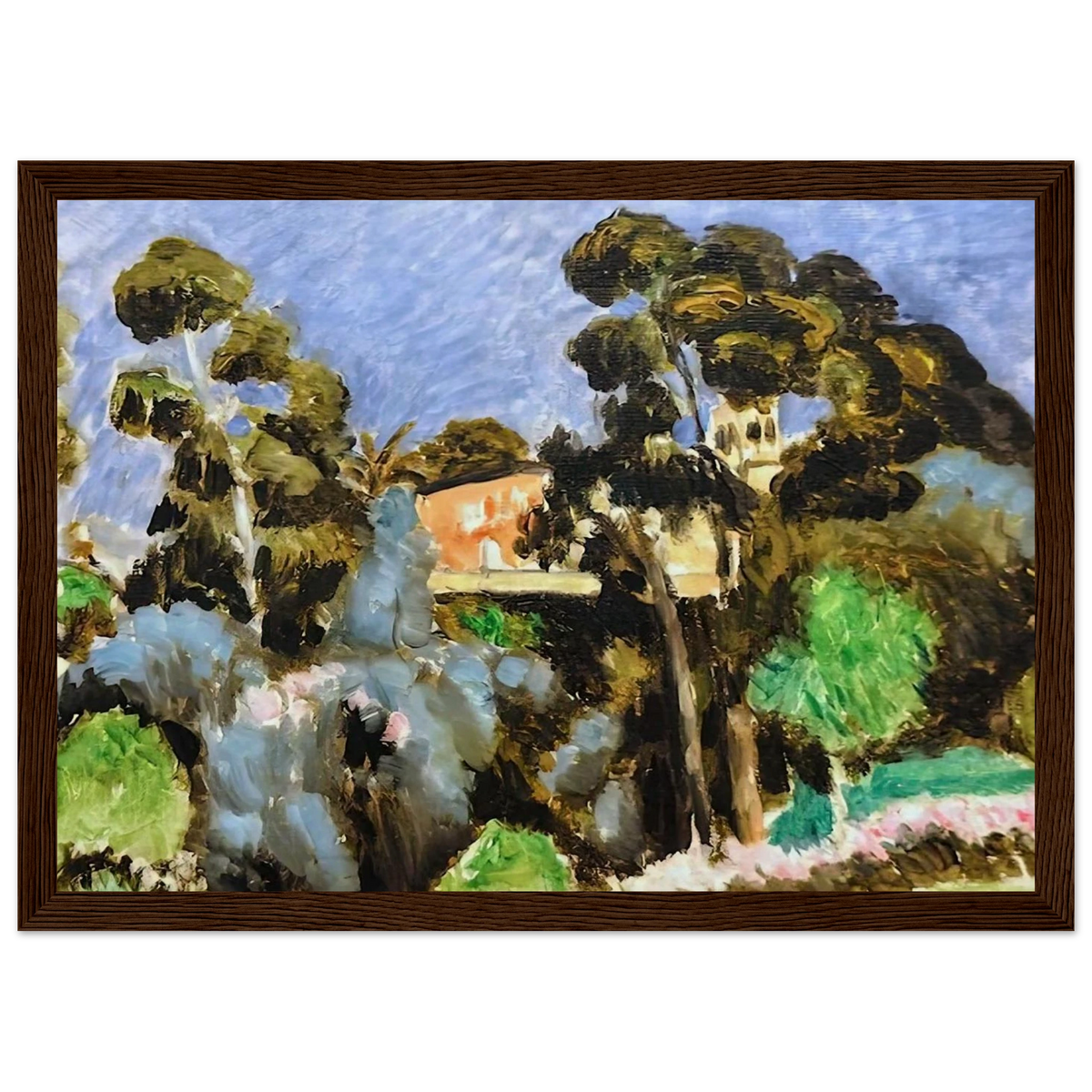 EUCALYPTUS MONT ALBAN 1918 Framed Poster | Henri Matisse Framed Prints Wall Art | Henri Matisse Print