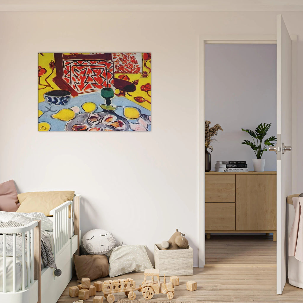 OYSTERS AND WOODEN ARMCHAIR 1943 Canvas | Henri Matisse Canvas | Henri Matisse Print