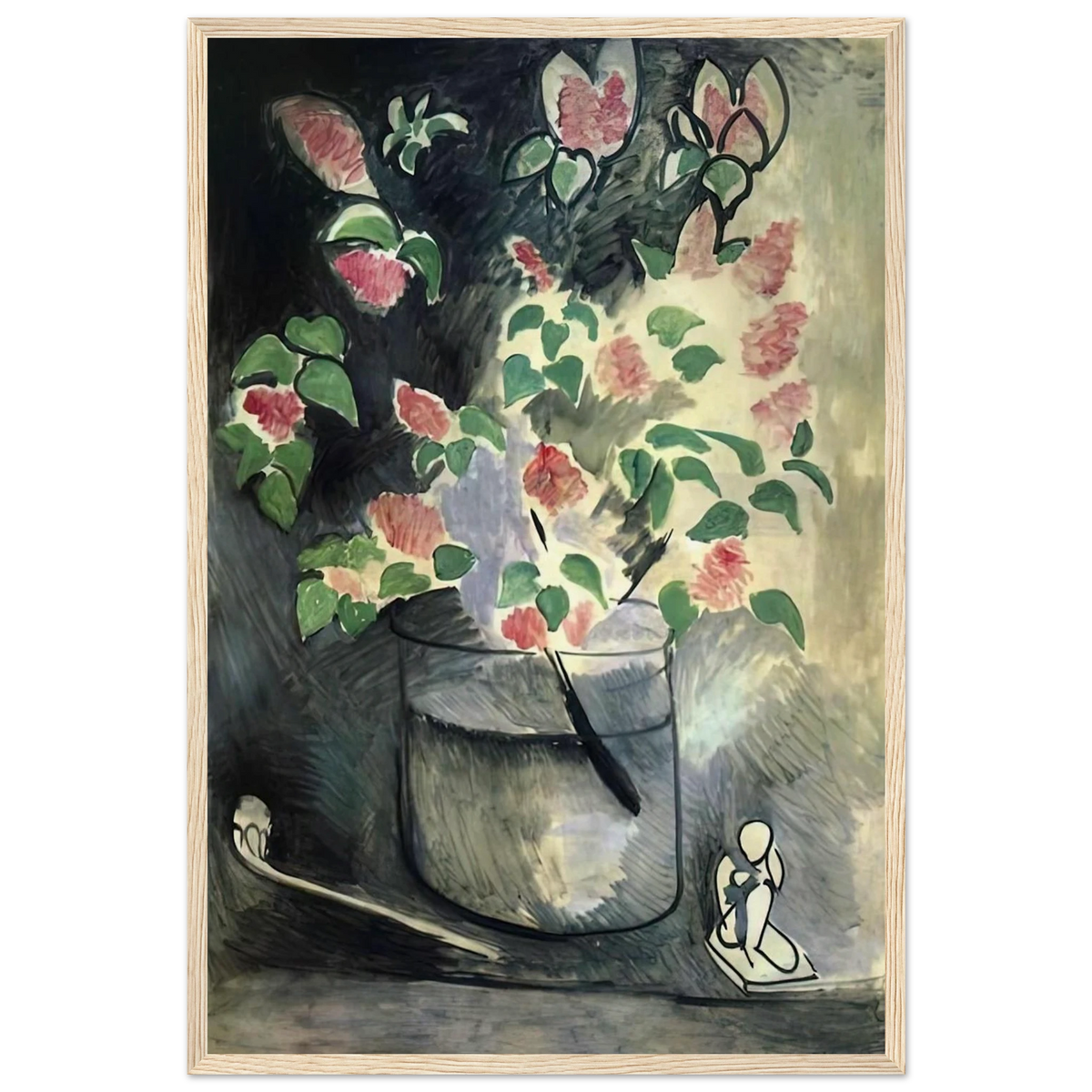 BRANCH OF LILLACS 1914 Framed Poster | Henri Matisse Framed Prints Wall Art | Henri Matisse Print