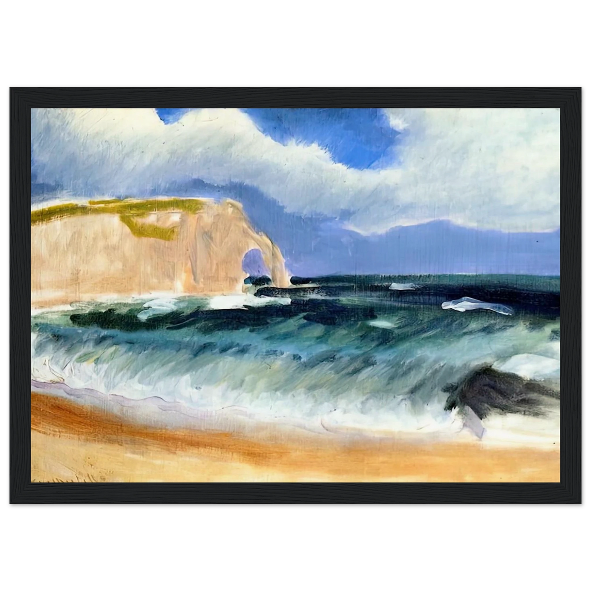 GALE AT ETRETAT 1920 Framed Poster | Henri Matisse Framed Prints Wall Art | Henri Matisse Print