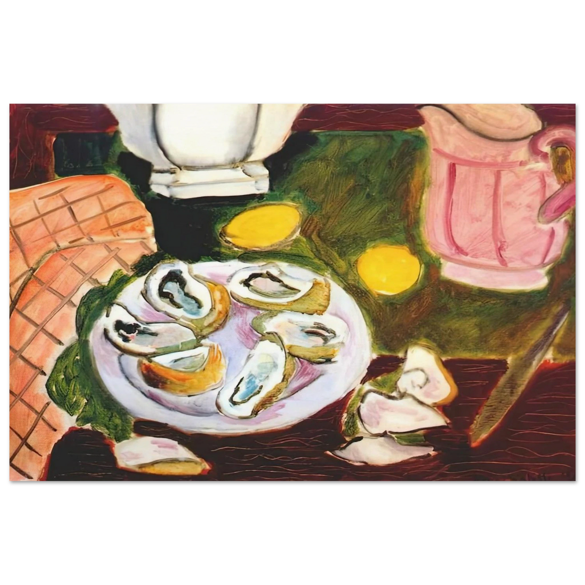 OYSTERS 1940 Poster | Henri Matisse Poster | Henri Matisse Print