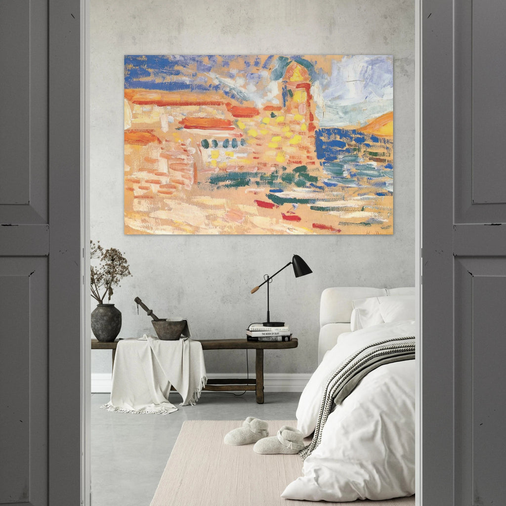 VIEW OF COLLIOURE WITH CHURCH 1905 Poster | Henri Matisse Poster | Henri Matisse Print