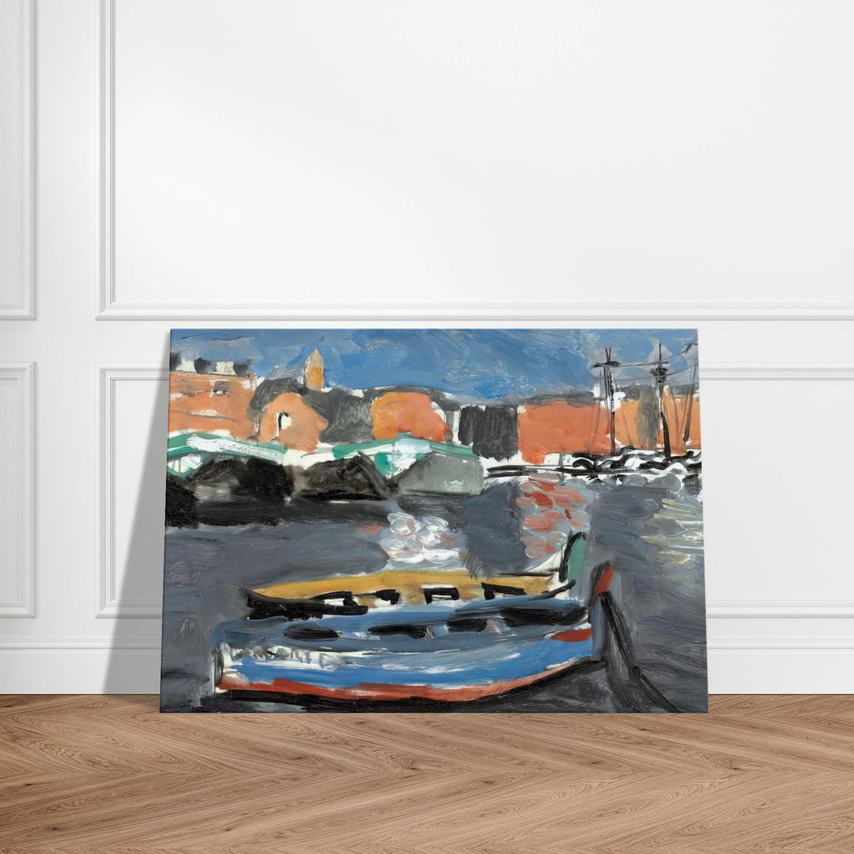 PORT DE MARSEILLE 1917 Canvas | Henri Matisse Canvas | Henri Matisse Print