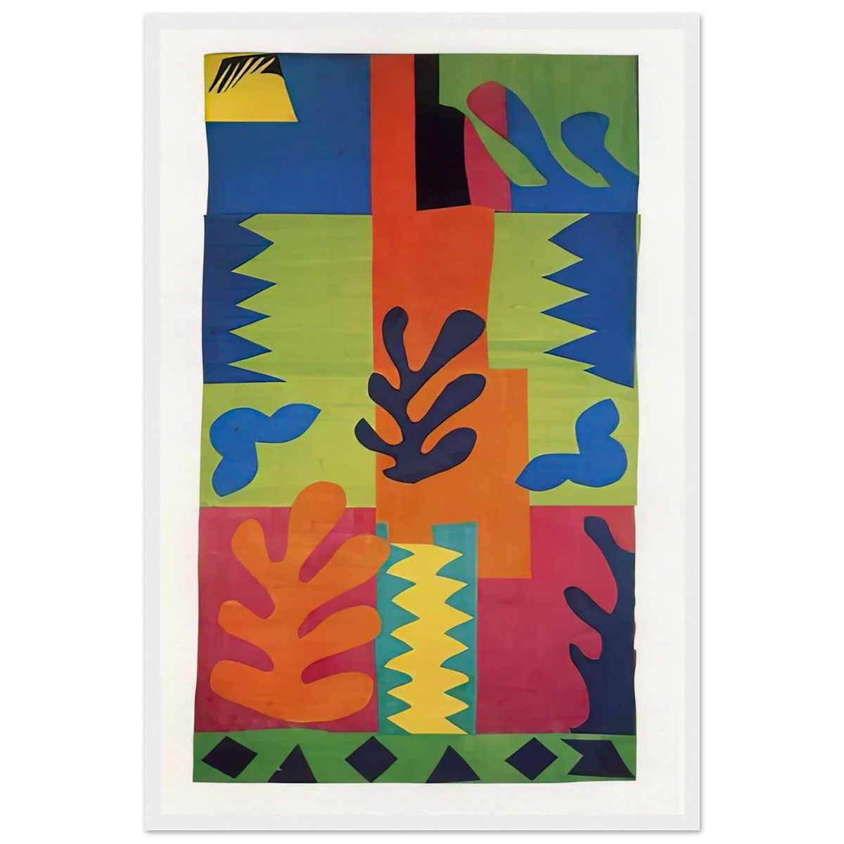 NOT IDENTIFIED 4 Framed Poster | Henri Matisse Framed Prints Wall Art | Henri Matisse Print