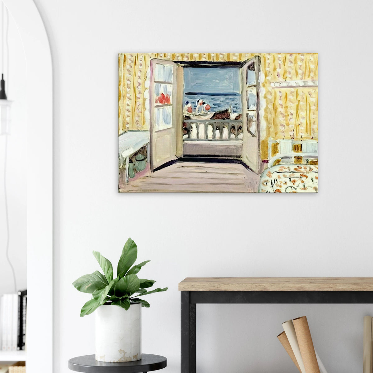 INTERIOR JULY 14TH ETRETAT 1920 Canvas | Henri Matisse Canvas | Henri Matisse Print