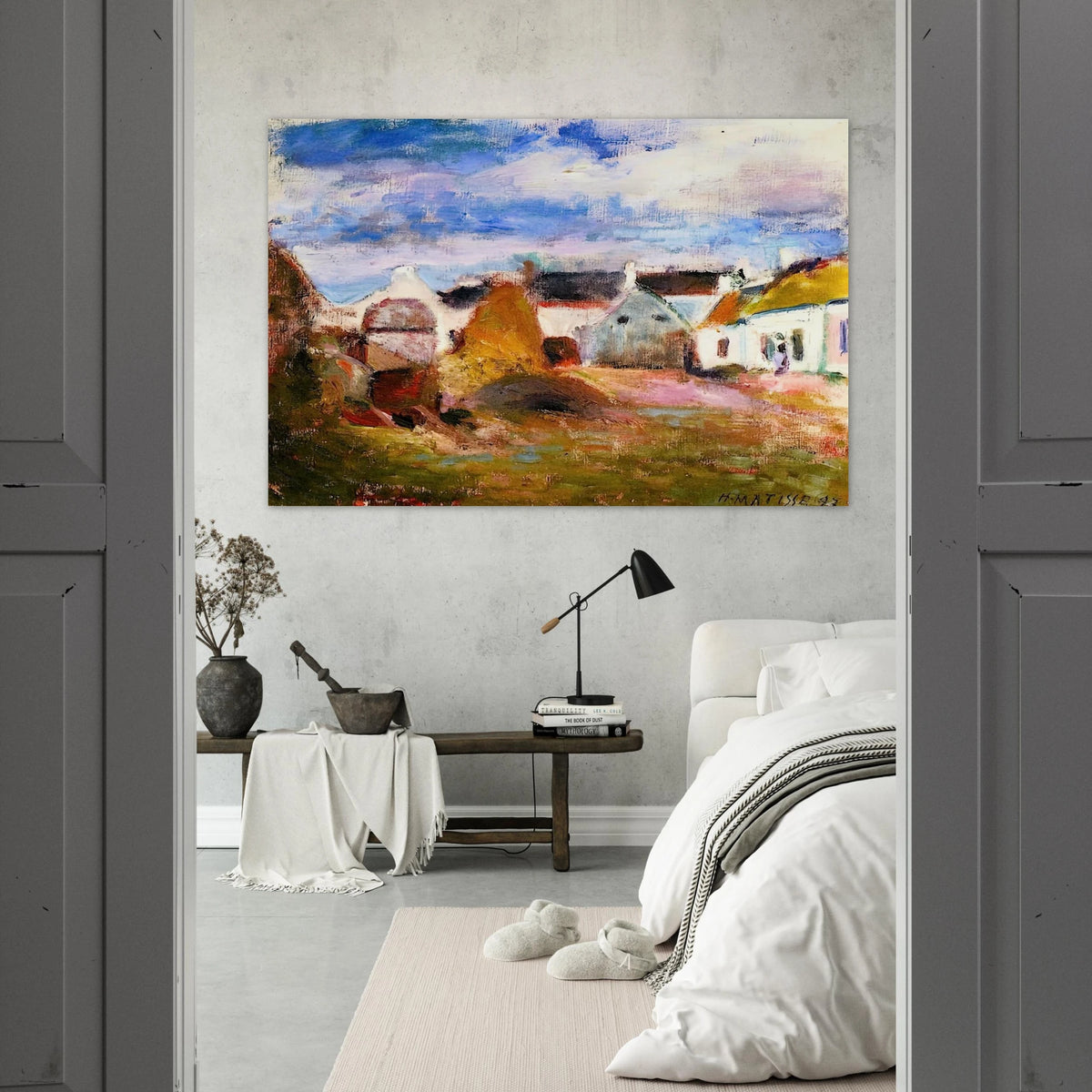 FARMYARD IN BRITTANY 1897 Poster | Henri Matisse Poster | Henri Matisse Print