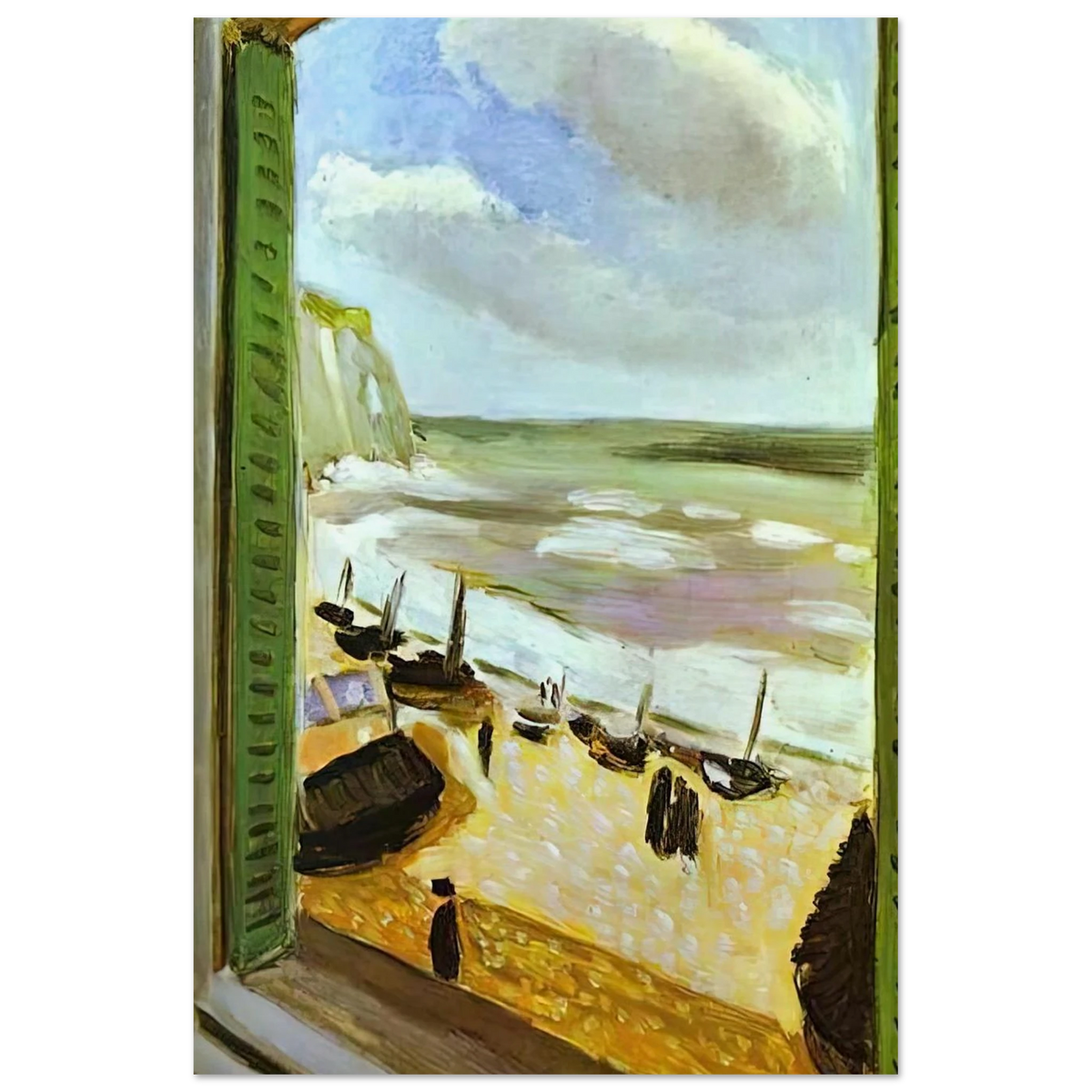 OPEN WINDOW AT COLLIOURE 1905 Poster | Henri Matisse Poster | Henri Matisse Print