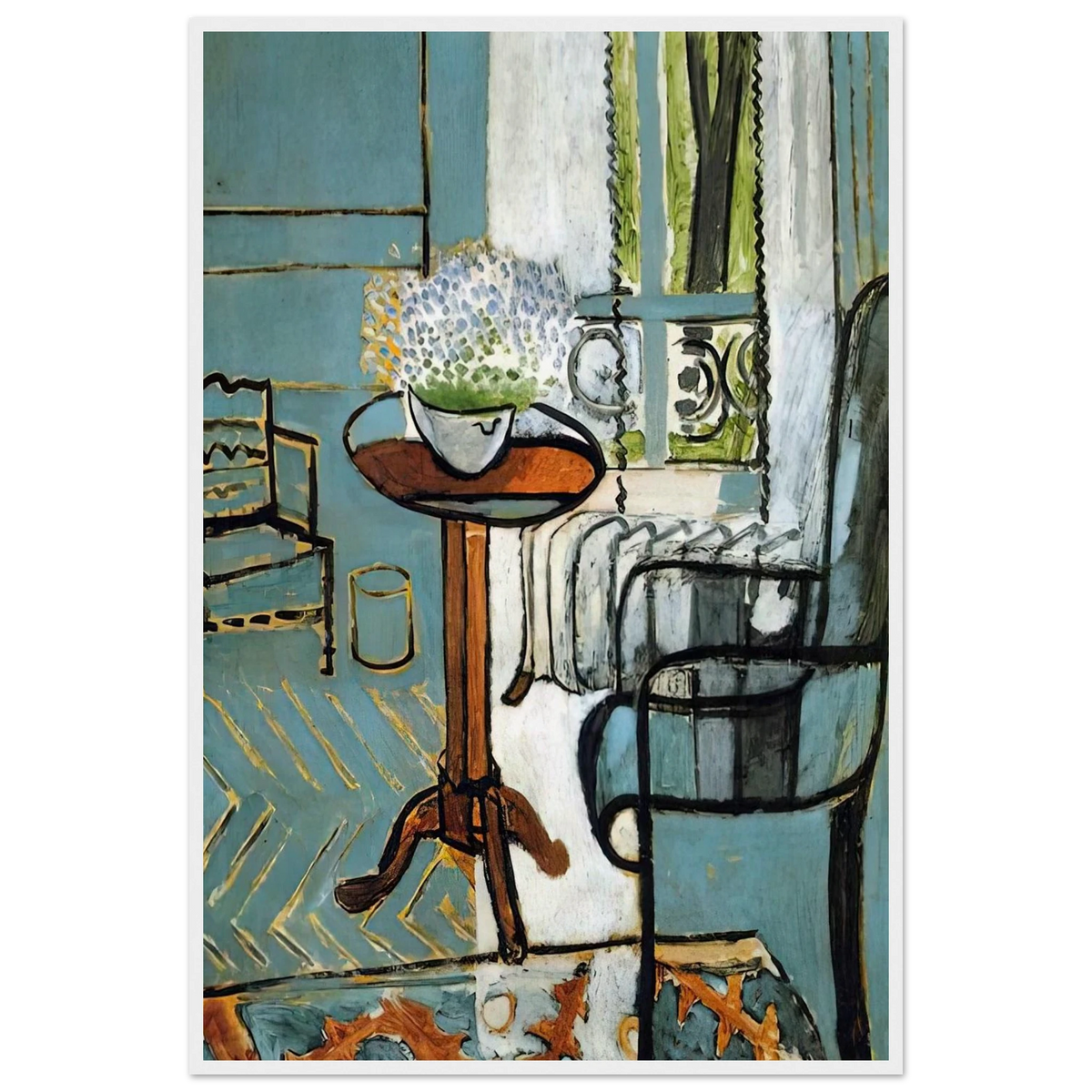 THE WINDOW 1916 Framed Poster | Henri Matisse Framed Prints Wall Art | Henri Matisse Print