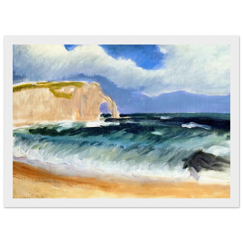 GALE AT ETRETAT 1920 Framed Poster | Henri Matisse Framed Prints Wall Art | Henri Matisse Print