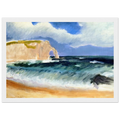 GALE AT ETRETAT 1920 Framed Poster | Henri Matisse Framed Prints Wall Art | Henri Matisse Print