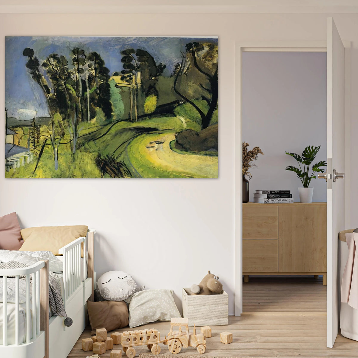 MONTALBAN LANDSCAPE 1918 Poster | Henri Matisse Poster | Henri Matisse Print